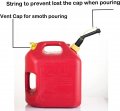 1 Set Gas Can Spout Replacement Universal Upgraded Angle Nozzle Kit With Stainless Steel Filter Vent Cap For Old Style Water