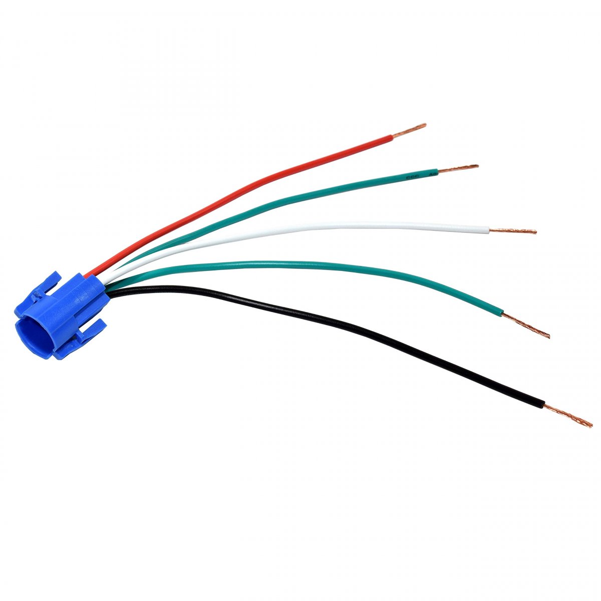 12v Push Button Air Horn Switch With Wire Connector Blue Momentary For Car Truck Tractor Chopper Motorcycle 3 4 In Head 5 8