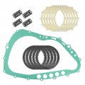 Caltric Clutch Friction Plates And Gasket Kit Compatible With Arctic Cat Bearcat 454 2x4 4x4 1996 1997 1998