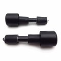 Motorcycle Handle Bar End Plug Grip Ends Caps 2 Pack 22mm 7 8 In Smooth Anti Vibration Handlebar Cap Plugs Black Usxh501 