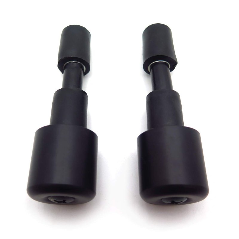 Motorcycle Handle Bar End Plug Grip Ends Caps 2 Pack 22mm 7 8 In Smooth Anti Vibration Handlebar Cap Plugs Black Usxh501
