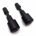 Motorcycle Handle Bar End Plug Grip Ends Caps 2 Pack 22mm 7 8 In Smooth Anti Vibration Handlebar Cap Plugs Black Usxh501