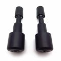 Motorcycle Handle Bar End Plug Grip Ends Caps 2 Pack 22mm 7 8 In Smooth Anti Vibration Handlebar Cap Plugs Black Usxh501