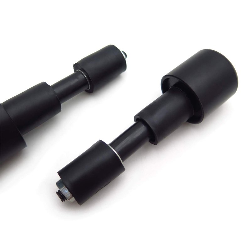 Motorcycle Handle Bar End Plug Grip Ends Caps 2 Pack 22mm 7 8 In Smooth Anti Vibration Handlebar Cap Plugs Black Usxh501