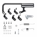 Tengwuma Ez-efi Cable Mount Kit Carburetor Throttle Black For Th350 C10 700r4 Automatic Transmission Tv Cables 304147 