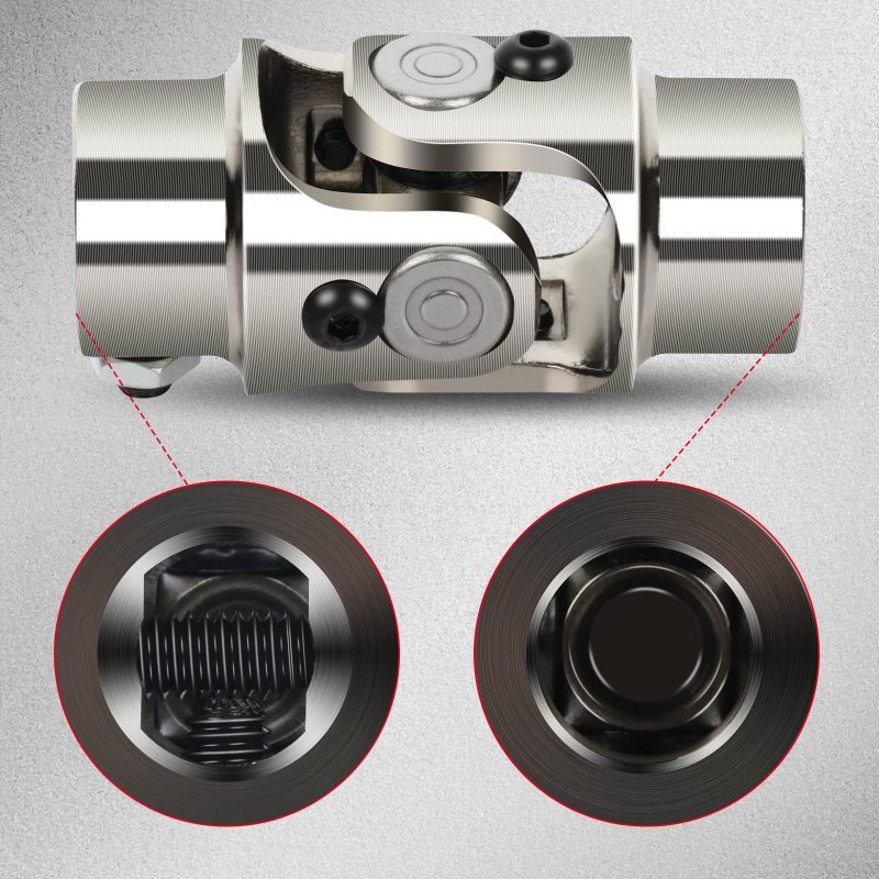 Steering Joints 3 4 Round To Dd U-joint Shaft