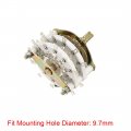 Uxcell 2p10t Pole 10 Position 2 Deck Band Channel Rotary Switch Selector