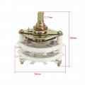 Uxcell 2p10t Pole 10 Position 2 Deck Band Channel Rotary Switch Selector