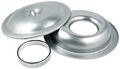 Allstar All26098 14 Diameter 5-1 8 Flange Plain Aluminum Carburetor Air Cleaner Kit With 1 Spacer 