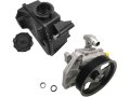 Power Steering Pump With Pulley And Reservoir Kit For 2006-2011 Mercedes-benz Ml350 3 5l V6 Without Speed Sensitive 