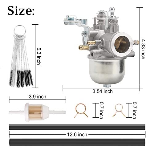 10l0l Golf Cart Carburetor For Yamaha G1 1983-1989 With 2 Cycle Engine J24-14101-01 J24-14101-00