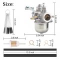 10l0l Golf Cart Carburetor For Yamaha G1 1983-1989 With 2 Cycle Engine J24-14101-01 J24-14101-00