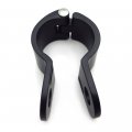 Httmt Clamp-1 25-bk Black 25 Inches 1 4 Engine Guard Longhorn Footpeg Clamps Replacement