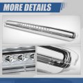 Auto Dynasty Chrome Housing Full Led 3rd Third Rear Brake Light Stop Lamp Compatible With Scion Tc At10 05-10