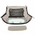 Kuafu Convertible Soft Top Compatible With 2003-2009 Nissan 350z W Heated Glass Window Black