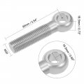 Uxcell M20 X 90mm Machinery Shoulder Swing Lifting Eye Bolt 304 Stainless Steel Metric Thread