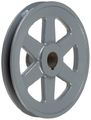 Bk751 V-belt Sheave B Belt Section Groove 1 In Bore Cast Iron 7 25 Od 3450 Max Rpm 