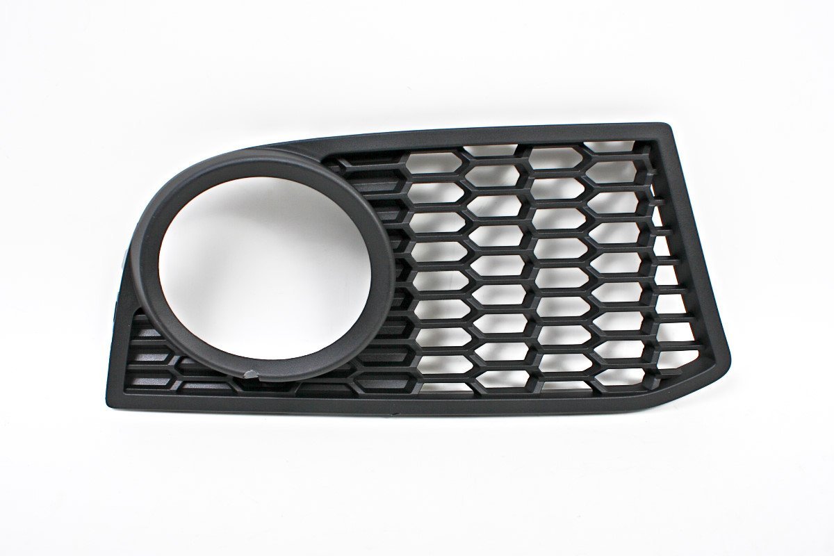 Genuine Fog Light M Package Grill Trim Cover Right For 5 Series F10 F11 2011 Black Metal Insert Part Number 51117906198