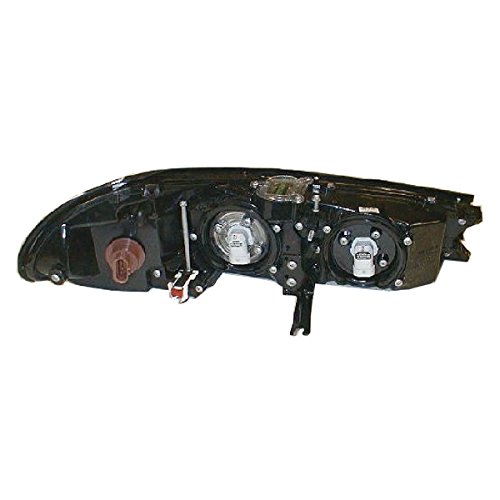 Passenger Damon Ultrasport 2002-2004 RV Motorhome Right Replacement Front Headlight with Bulbs 