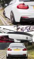 Cuztom Tuning Fits For 2014-2018 Bmw F22 F32 2 Series 220i 228i M235i F87 M2 Extended Big High Kick Style Carbon Fiber Trunk
