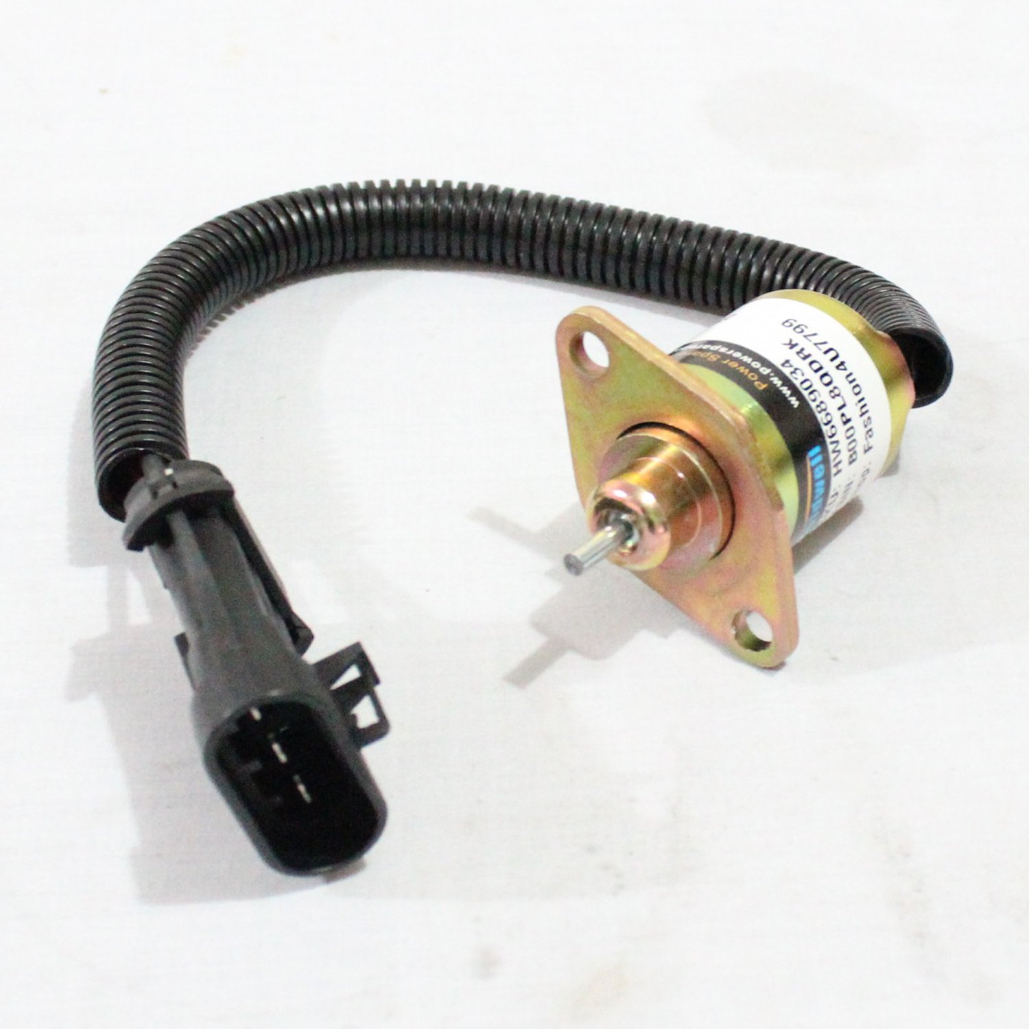 Holdwell Fuel Solenoid for Bobcat T2250 A300 A770 S220 S250 S300 S750 ...