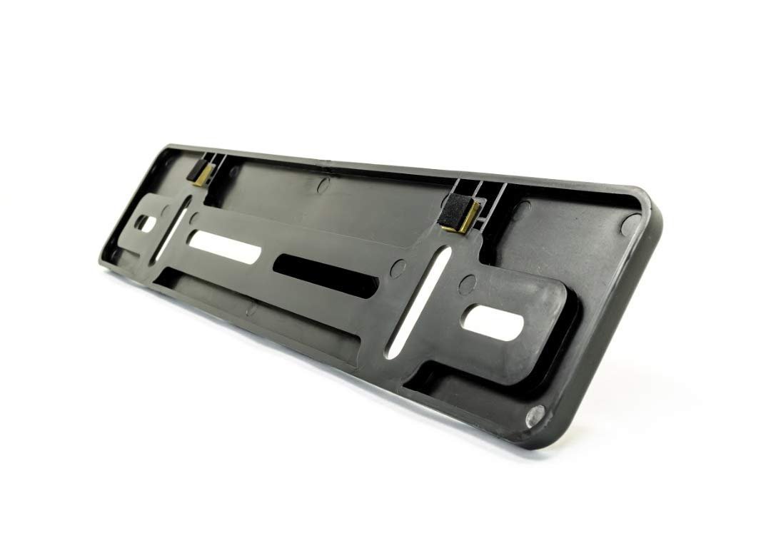 Front License Plate Bracket For Suzuki All Models 4 Pack Flat Bumper Mounting Adapter Kit Black Abs Plastic 2 5 In X 12 Us