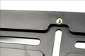 Front License Plate Bracket For Suzuki All Models 4 Pack Flat Bumper Mounting Adapter Kit Black Abs Plastic 2 5 In X 12 Us