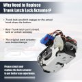 Uxcell Rear Tailgate Liftgate Door Lock Actuator With Cable For Dodge Grand Caravan 2006-2007 No 4719860ac