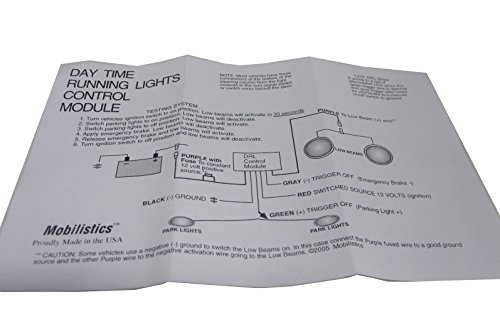 Mobilistics Drl Daytime Running Lights Universal Control Module
