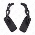 Httmt Mt400-011 Hdbolt- 8mm Anti Glare Blue Glass Rearview Mirror Compatible With H-d Dyna Touring Motorcycle Bikes