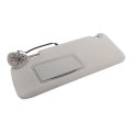 Sun Visor Driver Side With Mirror And Light Gray Replacement For Ram 1500 2500 3500 2013-2018 1vf25bd1ad 