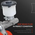A-premium Brake Master Cylinder With Reservoir And Cap Compatible Honda Vehicles Civic 1992-1995 Del Sol 1995-1997 Replace Oe