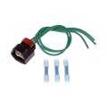 Brake Fluid Level Sensor Pigtail For Ford Excursion 2000 2001 2002 2003 2004 2005 Black Spade Terminal Replaces 3u2z14s411exb