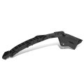 Auto Dynasty Ho1042132 Front Upper Bumper Cover Support Brackets For Honda Accord 2018-2020 Driver Left Side Polished Black 