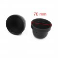 Uxcell 2pcs 70mm Inner Dia Rubber Housing Seal Cap Dust Cover For Car Led Headlight