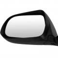 Left Side Power Mirror For 2008-2014 Toyota Highlander Driver Black Adjustable Replacement