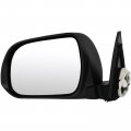 Left Side Power Mirror For 2008-2014 Toyota Highlander Driver Black Adjustable Replacement