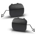 Front Bumper Tow Hook Eye Cover Cap Pair For Porsche Cayenne 2019 2020 2021 2022 2023 Black Abs 9y0 807 155 G2x 156 