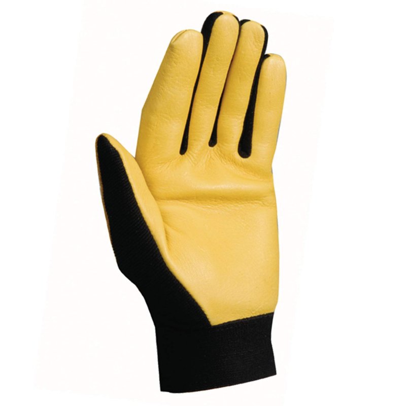 Women S Hybrid Leather Palm Work Gloves Wells Lamont 3215s Small