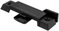 Black Sliding Window Lock 2-1 4 Screw Holes 3 8 Latch Projection Bulk Pack 