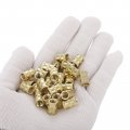 Uxcell Knurled Insert Nuts 30pcs M6 X 12mm L 8mm Od Thread Printing Brass Female Threadeds Heat Set Insert Embedment