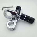 Xkh Group Motorcycle Chrome Footrest Foot Pegs With 1 4 Clamps For Suzuki Vl1500 Vl800 Vz800 Vl125 Vl250 Vs1400 Vz1500 Intruder