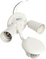 Morris Products 73211 Motion Activated Twin Par Light White 