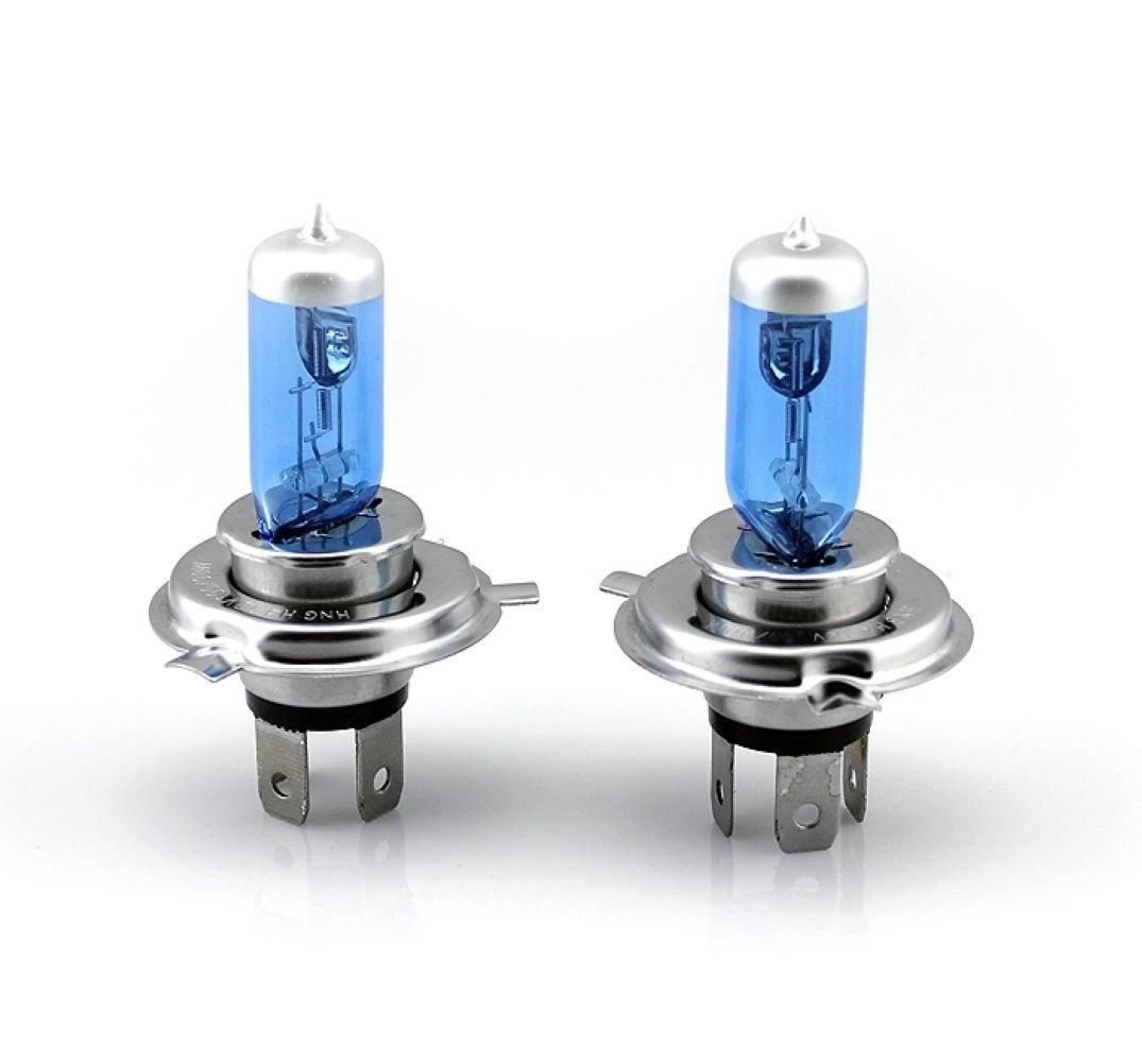 Bmw G650gs Single 08 09 10 2008-2010 H4 Xenon Hid Hyper Blu Wht Headlight Bulb
