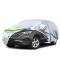 Waterproof Car Cover For 2007 2026 Ford Edge 6 Layer All Weather Protection With Cotton Liner Zipper Door Windproof Bands And 