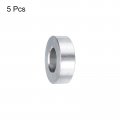 Uxcell 5pcs Aluminum Spacer 1 2 Bore X Od 56 Length Screw Standoff Bushing Plain Finish Round Metal For 1 Id Screws Bolts And
