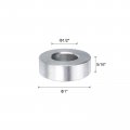 Uxcell 5pcs Aluminum Spacer 1 2 Bore X Od 56 Length Screw Standoff Bushing Plain Finish Round Metal For 1 Id Screws Bolts And
