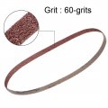 Uxcell 3 8 X 21 60 Grit Sanding Belt Aluminum Oxide Sandpaper Belts For Portable Strip Sander Wood Finishing Metal Drywall