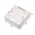 Uxcell Wall Switch Box Electrical Outlet Mounting Cassette Single Gang 2pcs