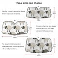 Xigua Cartoon Sheep Front Windshield Sunshade For Car Truck Suv Folding Auto Shade Blocks Uv Rays Sun Visor Protector Keeps